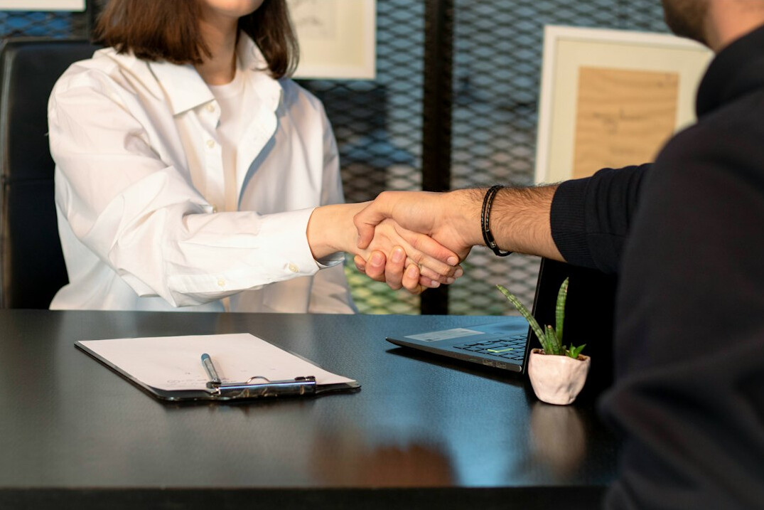 person reviewing insurance documents