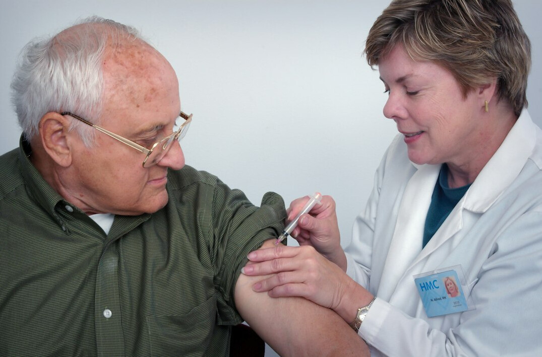 senior couple health check